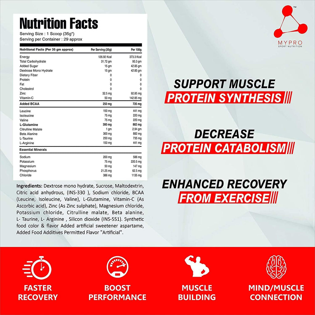 My Pro Sport Nutrition Weight New Instant Energy Drink Powder -1 Kg