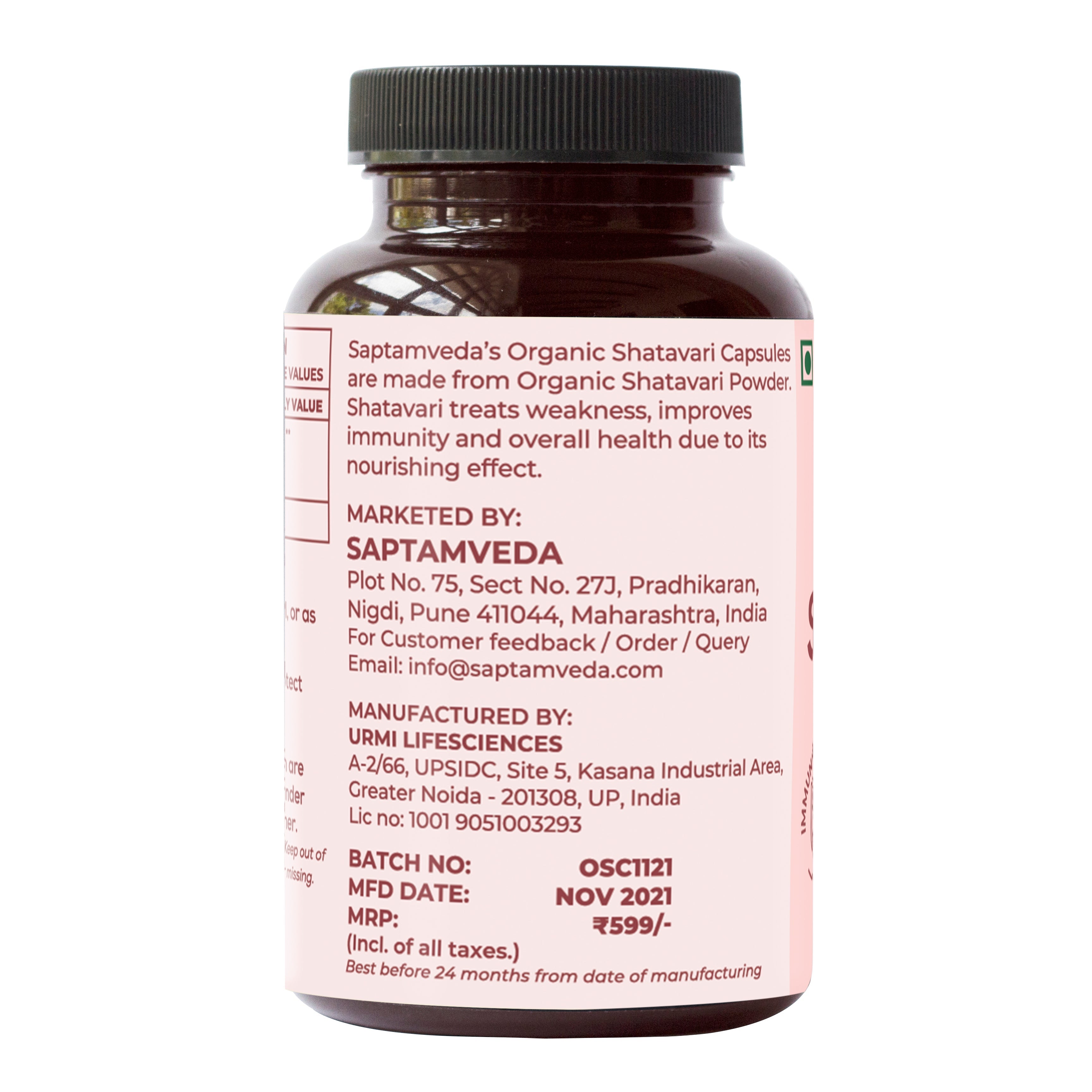 Saptamveda Moringa & Shatavari & Supergreens Combo