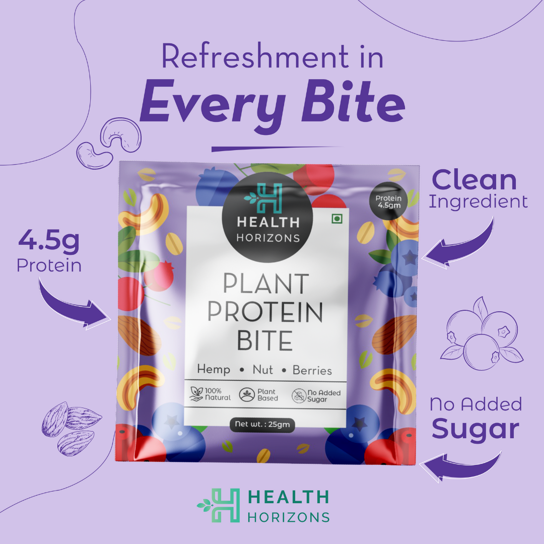 Health Horizons Plant Protein Bite - 25 gms