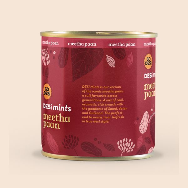 Go Desi Meetha Paan Mints - 90 gms