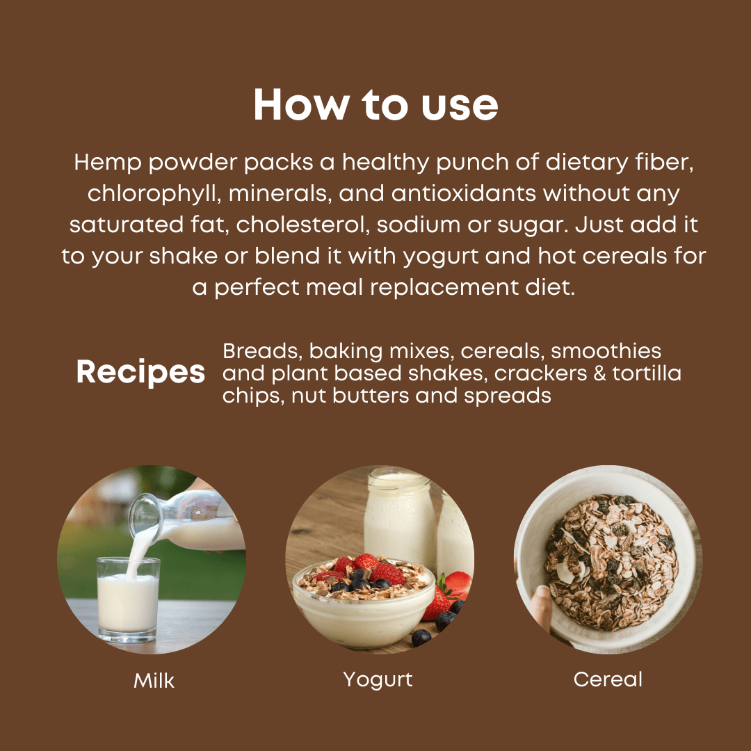 Health Horizons Hemp Powder Chocolate Flavour