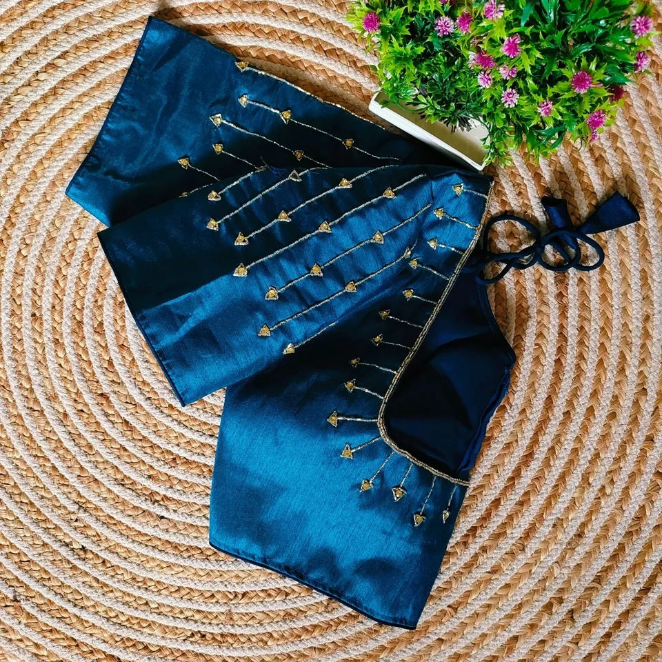 Resham Silk Blouse
