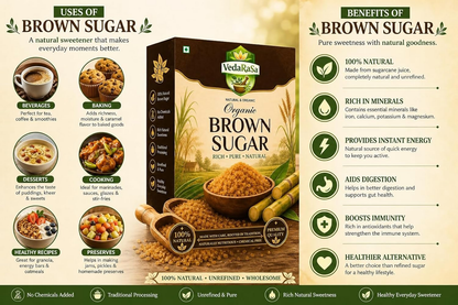 VedaRasa Natural Brown Sugar