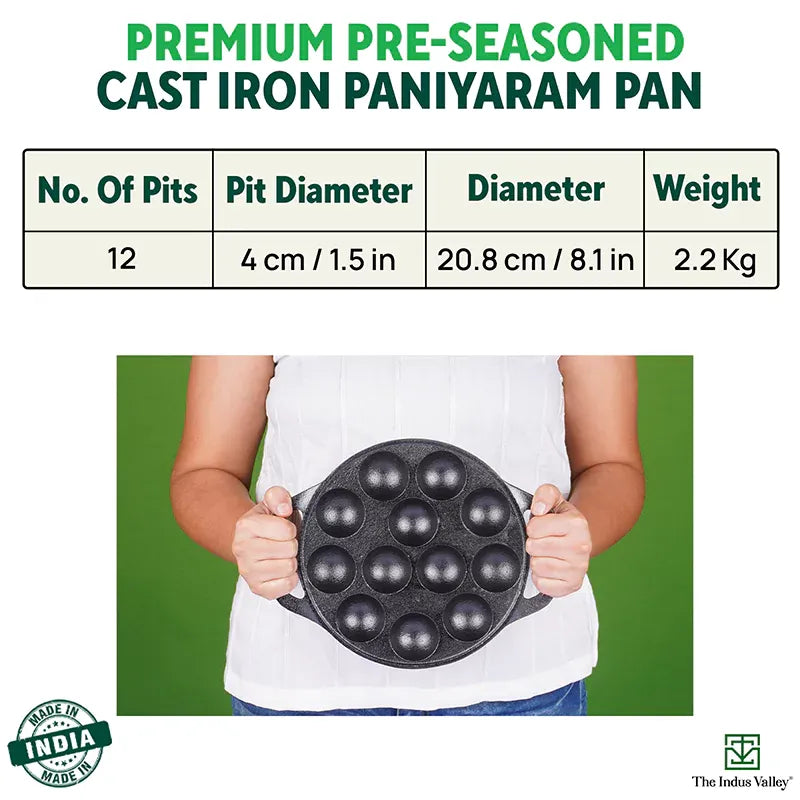 The Indus Valley Triply Premium Stainless Steel Fry Pan