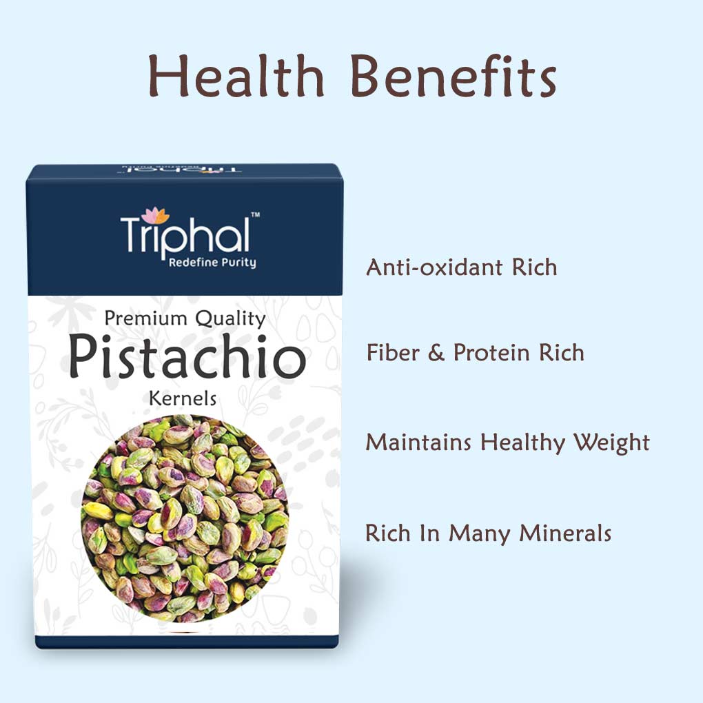 Triphal Pistachio Kernels - Premium Pista Giri