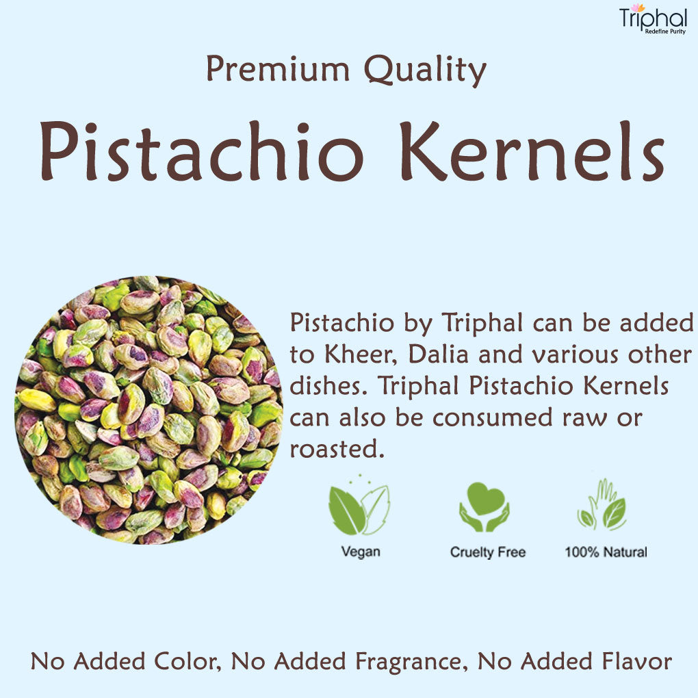 Triphal Pistachio Kernels - Premium Pista Giri