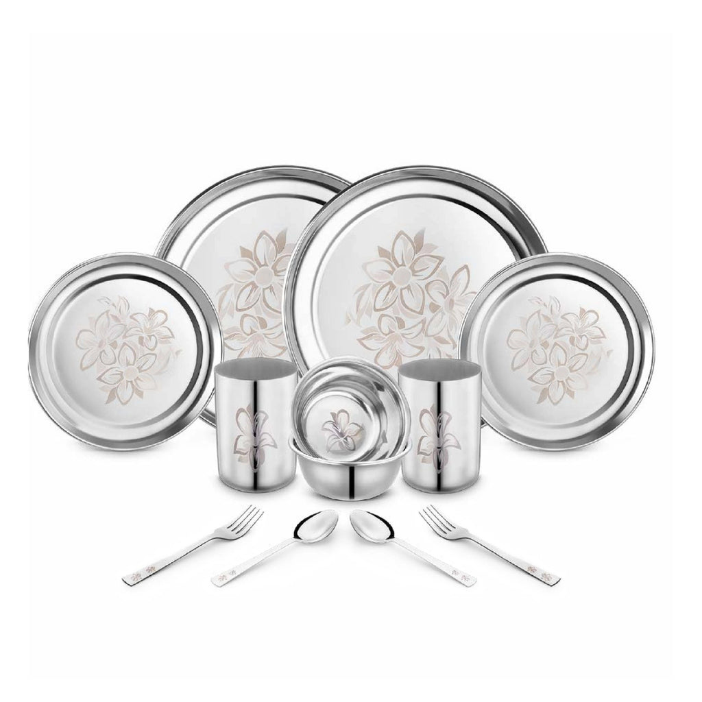 Classic Essentials Stainless Steel 12 Piece Dinner Set