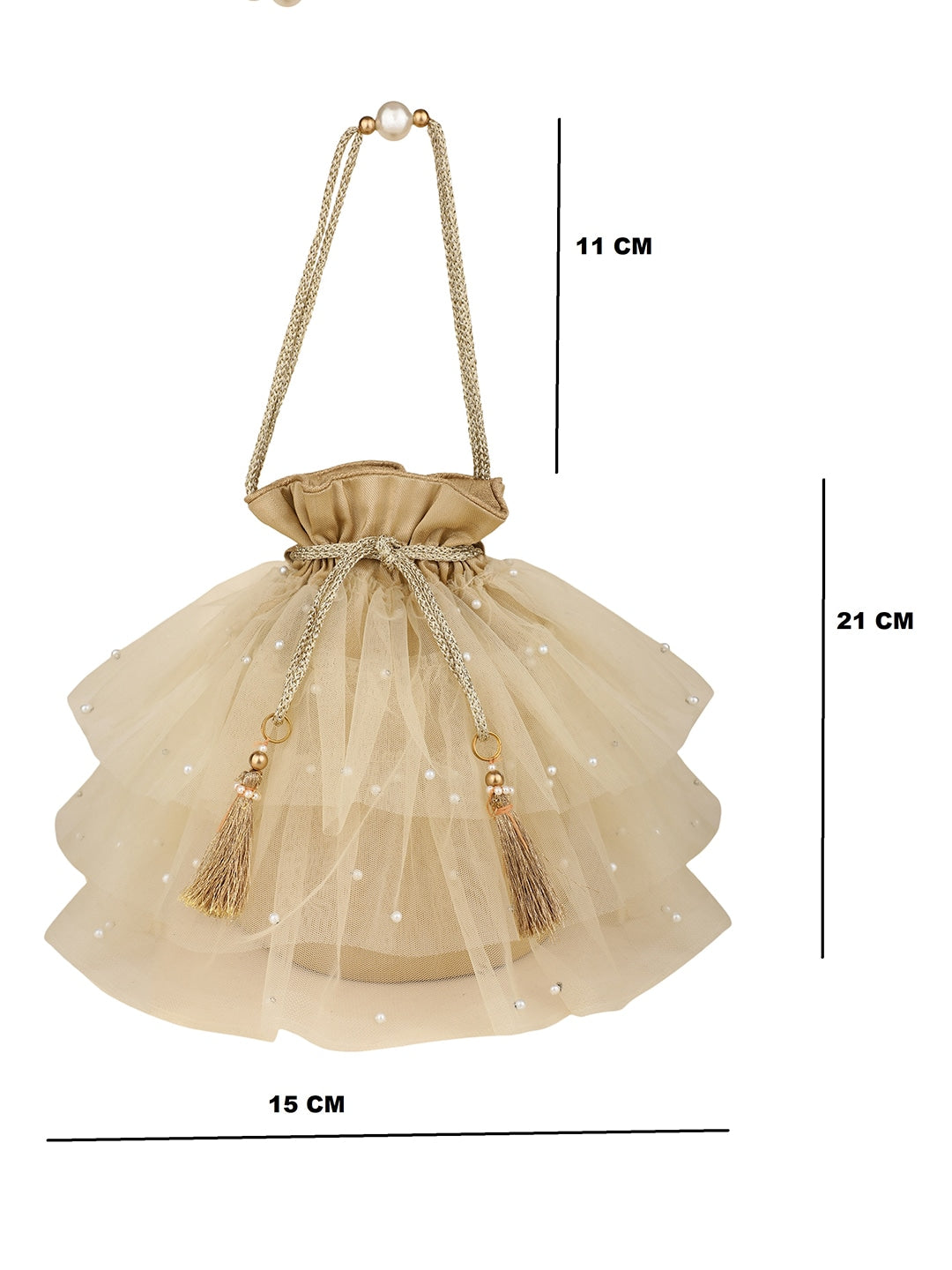 Masq Embellished Potli Clutch