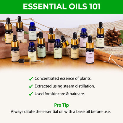 Nykaa Naturals Tea Tree Essential Oil For Acne & Hair Fall Control Solution - 100% Natural