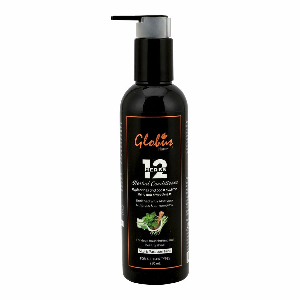 Globus Naturals 12 Herbs Hair Growth Conditioner For Deep Nourishment - 250 ml