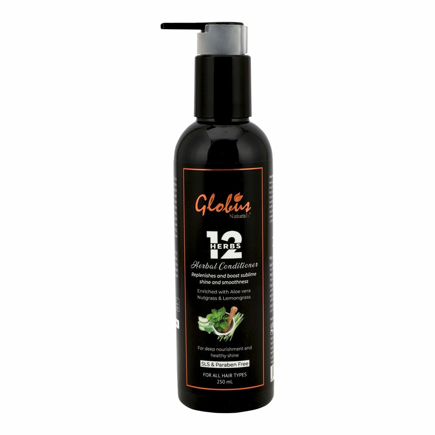 Globus Naturals 12 Herbs Hair Growth Conditioner For Deep Nourishment - 250 ml