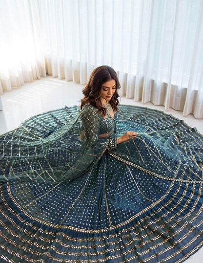 Lehenga Mart Designer Bollywood Style Wedding Wear Lehenga Choli