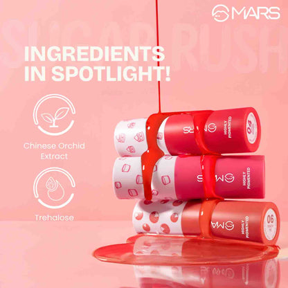 MARS Cosmetics Sugar Rush Liquid Blush - 02-Coral Sorbet