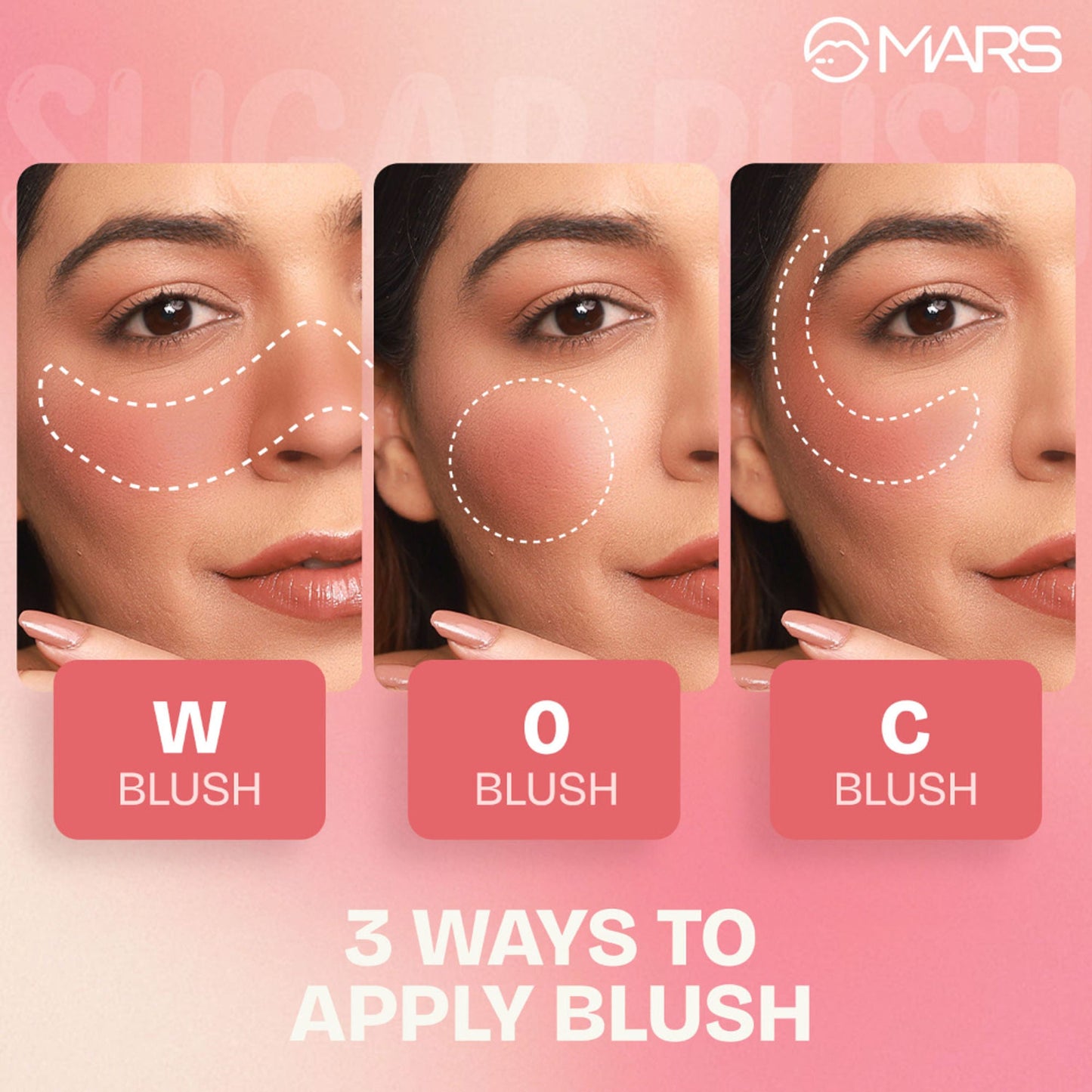 MARS Cosmetics Sugar Rush Liquid Blush - 02-Coral Sorbet