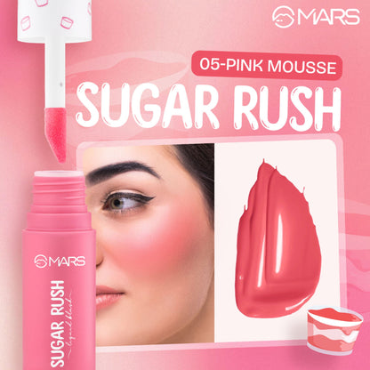 MARS Cosmetics Sugar Rush Liquid Blush - 05-Pink Mousse