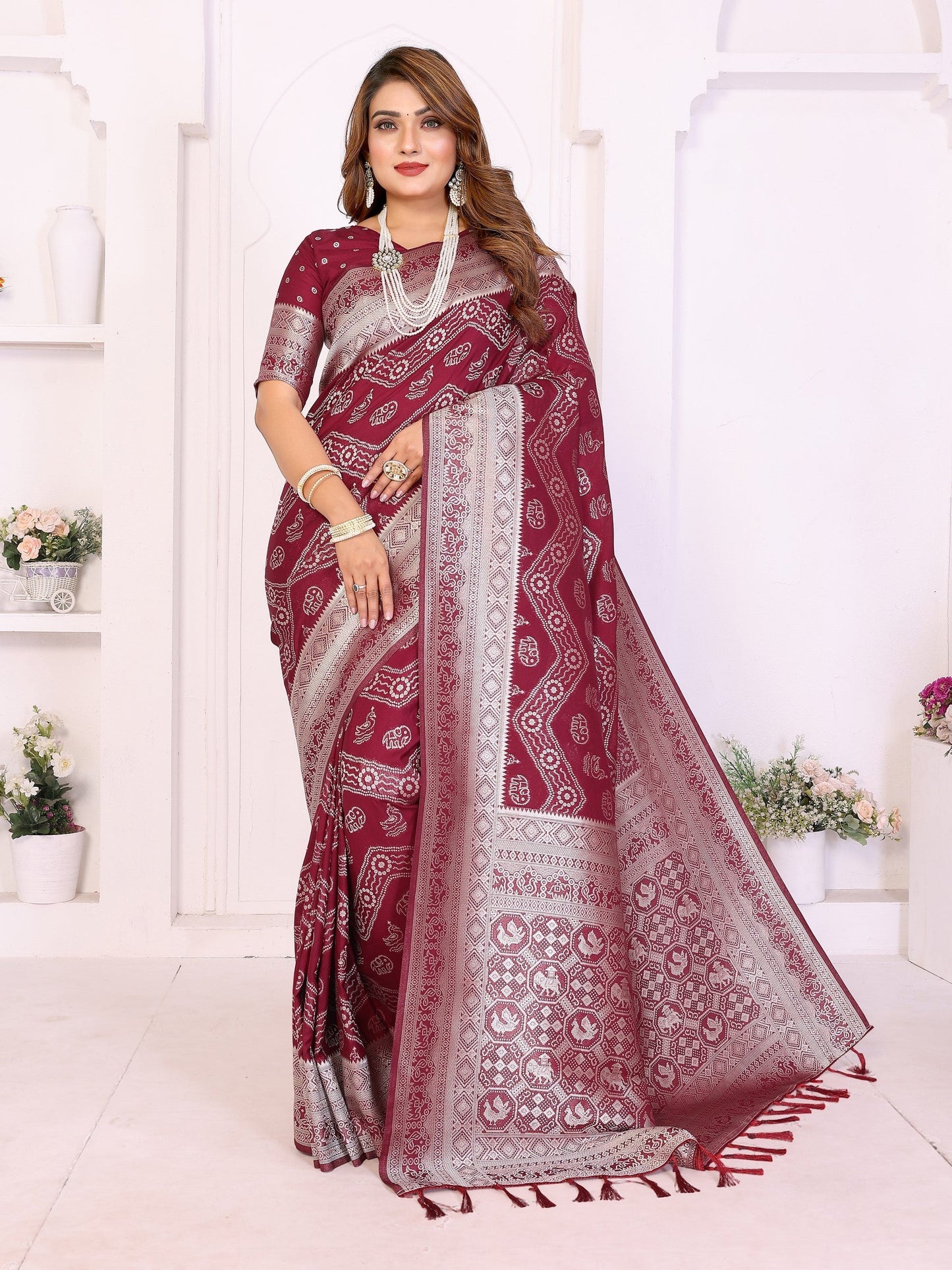 Anaita Premium Georgette Silk Saree