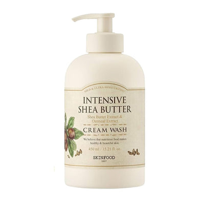 Skinfood Intensive Shea Butter Cream Wash - Nourishing, Moisturizing, Skin Softening