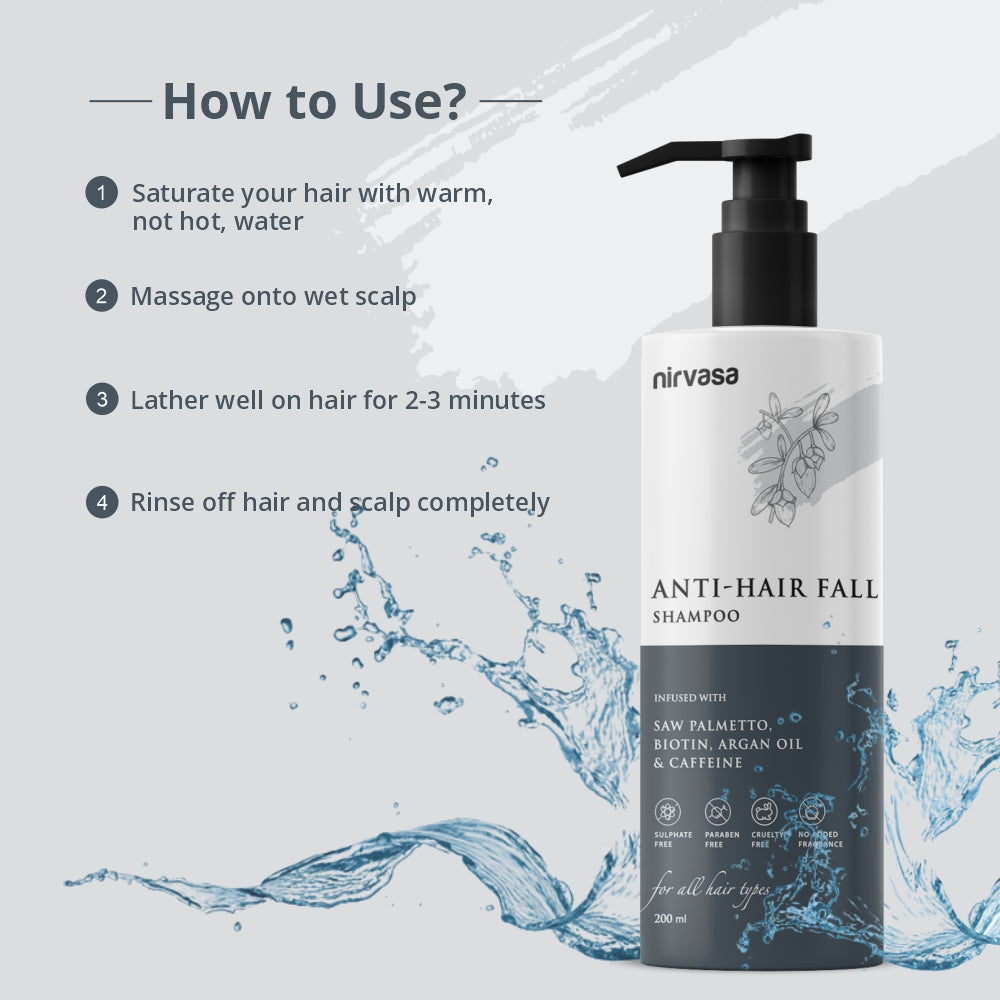 Nirvasa Anti Hairfall Shampoo - 200 ml