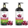 Nature Vedic Red Onion Shampoo - 300 ml (Pack of 2)