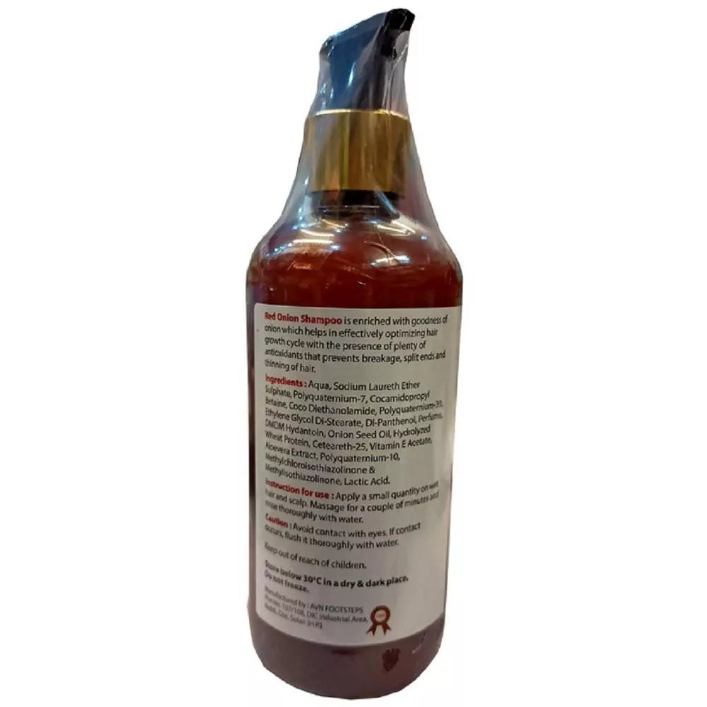 Nature Vedic Red Onion Shampoo - 300 ml (Pack of 2)