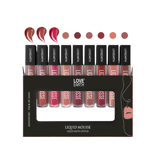 Love Earth Liquid Mousse Miniature Liquid Matte Lipstick