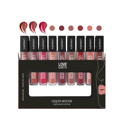 Love Earth Liquid Mousse Miniature Liquid Matte Lipstick