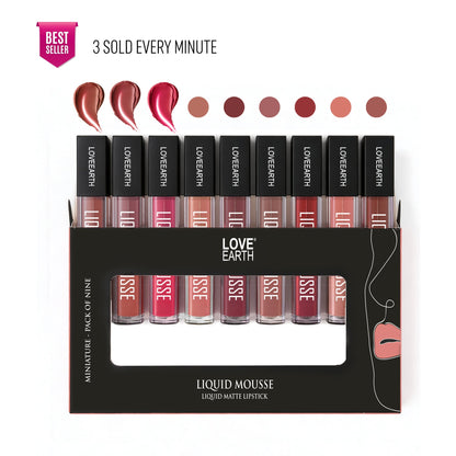 Love Earth Liquid Mousse Miniature Liquid Matte Lipstick