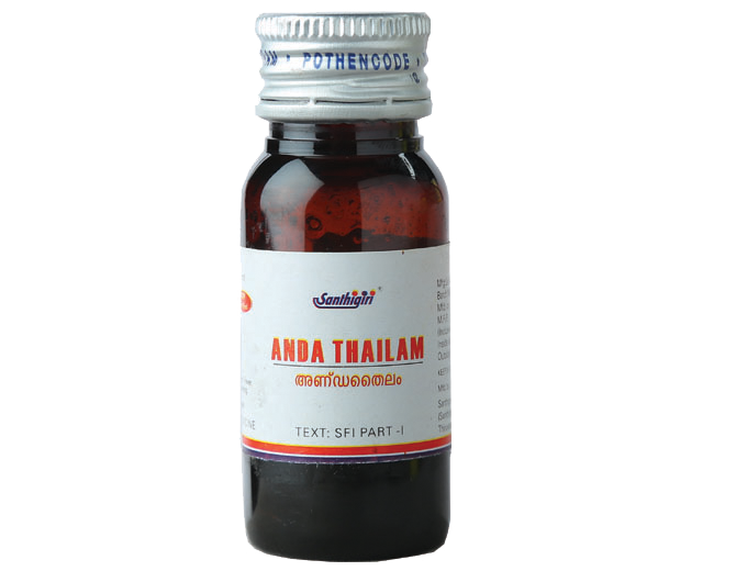 Santhigiri Anda Thailam - 25 ml