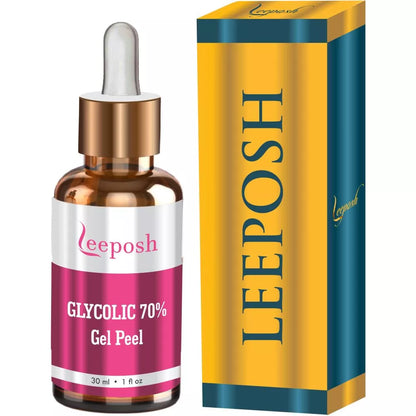 Leeposh Glycolic 70% Gel Peel & Neutralizer Spray Combo