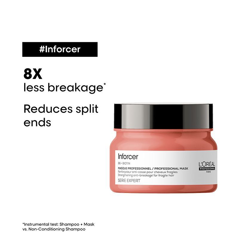 L'Oreal Professionnel Inforcer Strengthening Hair Mask with Vitamin B6 & Biotin - 250 gms