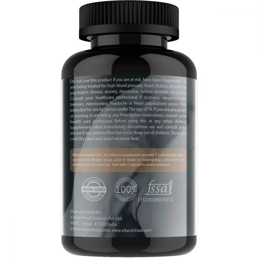 Vitaminhaat Rauwolscine Alpha Yohimbine Hcl 2.0Mg Capsules - 90 caps