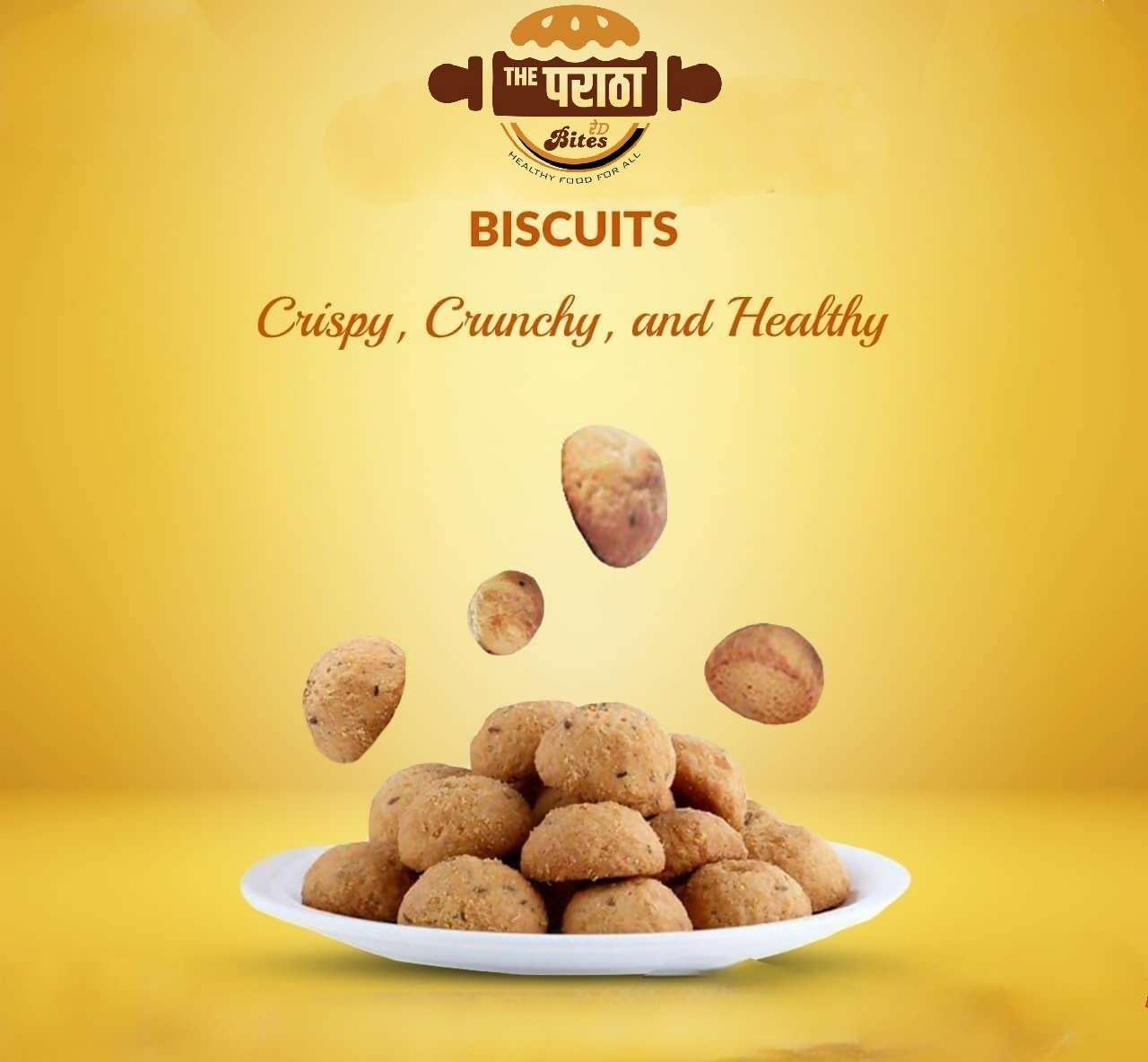 The Paratha & Ready Bites Surti Butter (Makhania) with your Tea Or Coffee Special Jeera Butter Biscuit