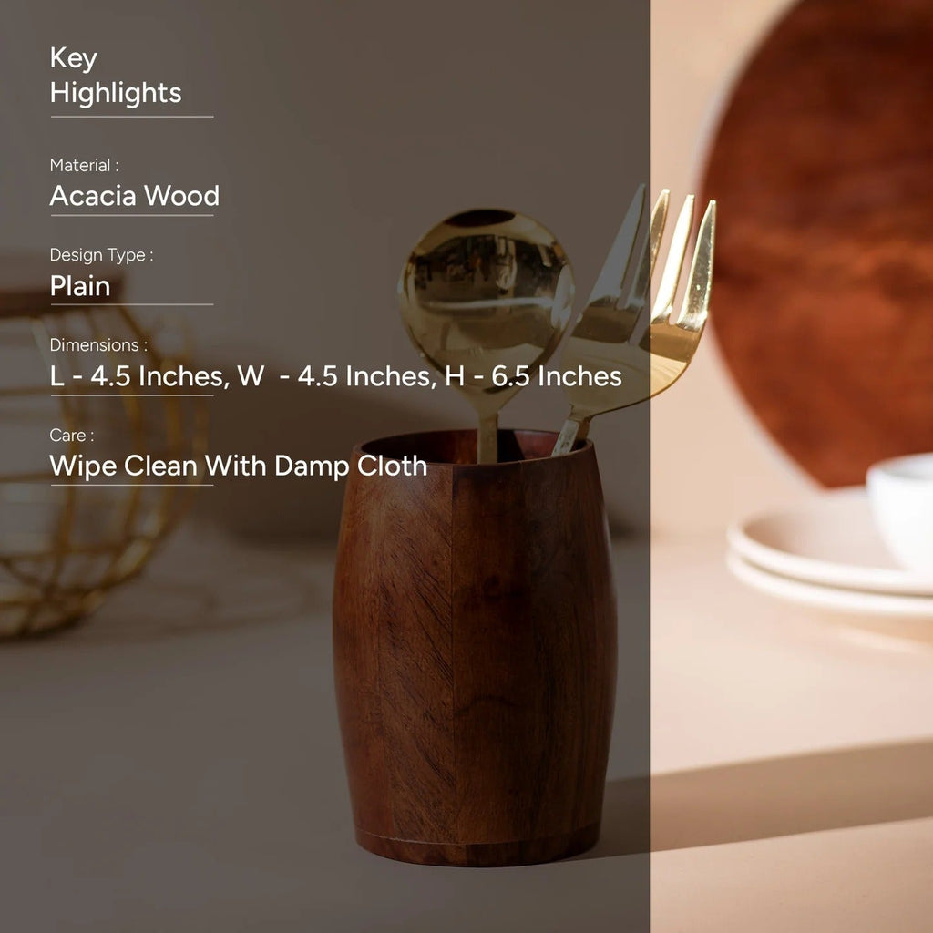 Nestroots Compact Chateau Cutlery Holder
