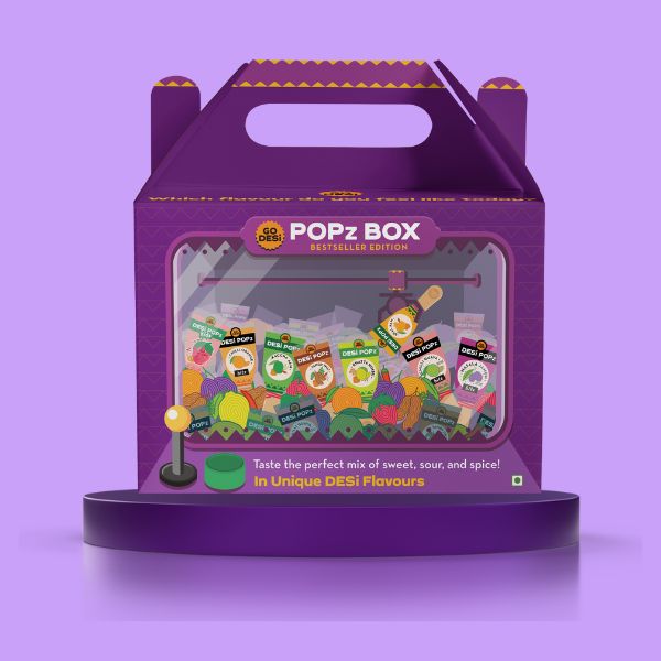 Go Desi POPz Gift Basket - 7 variants