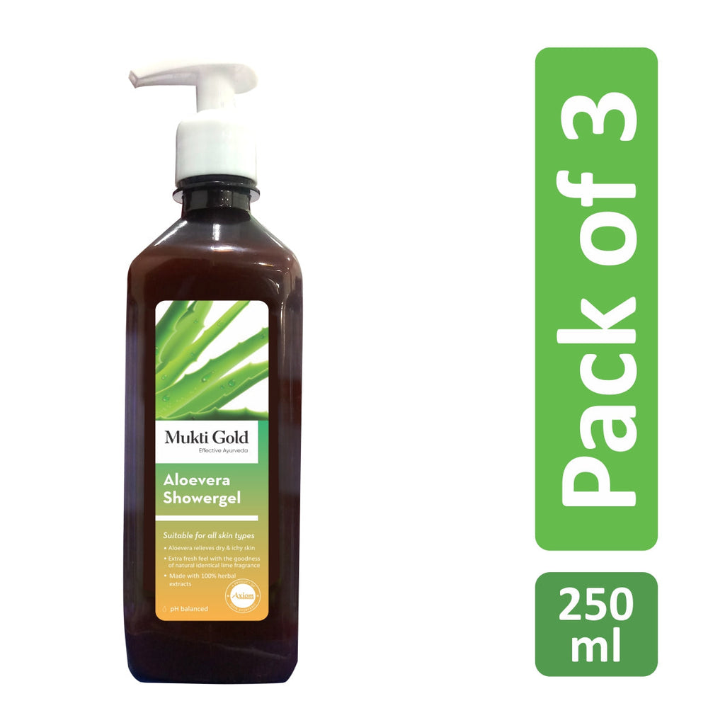 Axiom Mukti Gold Aloevera Showergel