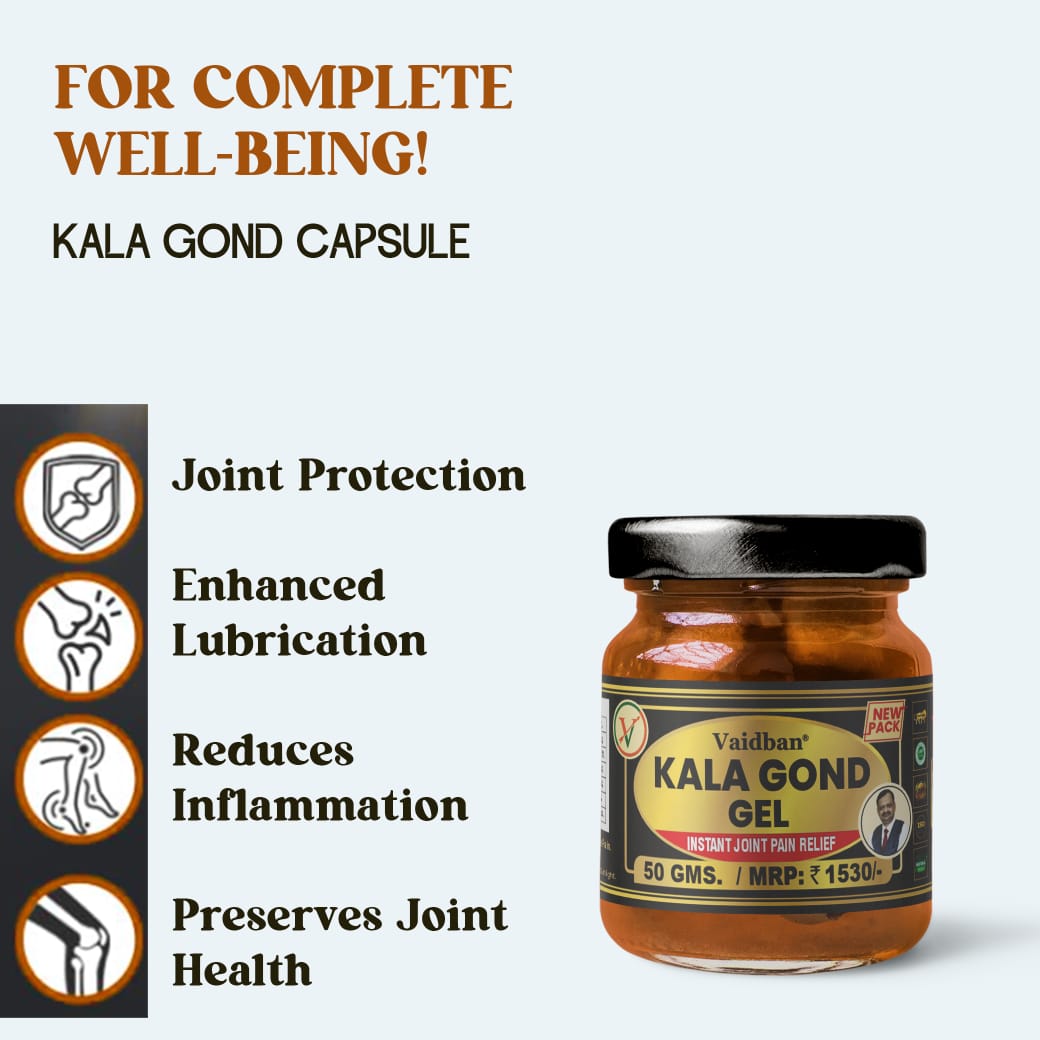 Vaidban Kala Gond Gel  - 50 gms