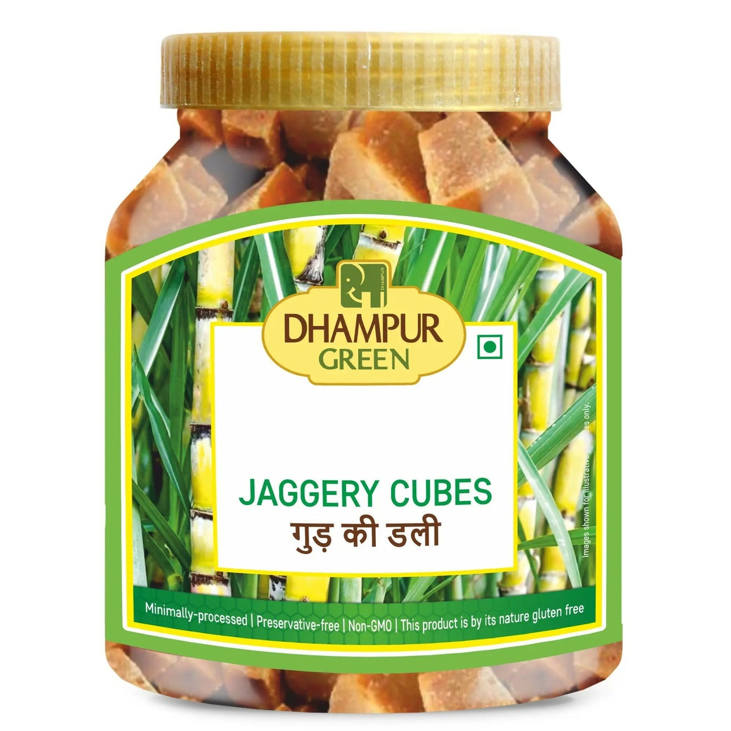 Dhampur Jaggery Cubes (Gur ki Dali)
