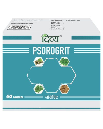 Patanjali Divya Psorogrit Tablets - 60 Tabs