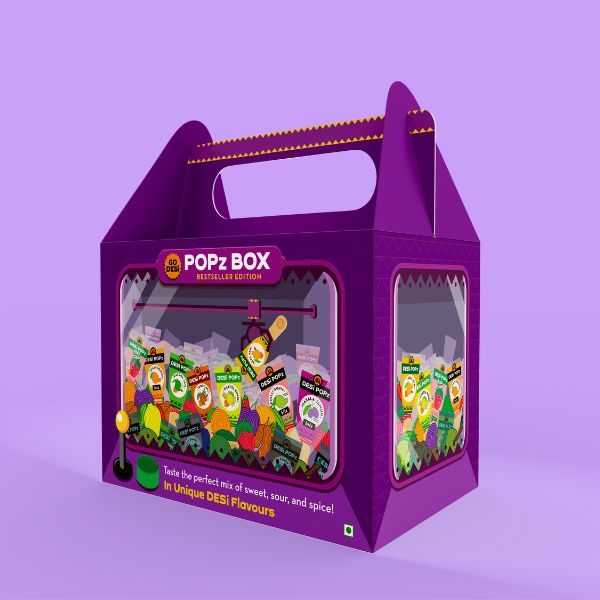 Go Desi POPz Gift Basket - 7 variants