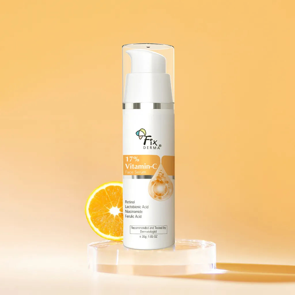 Fixderma 17% Vitamin C Face Serum - 30 gms