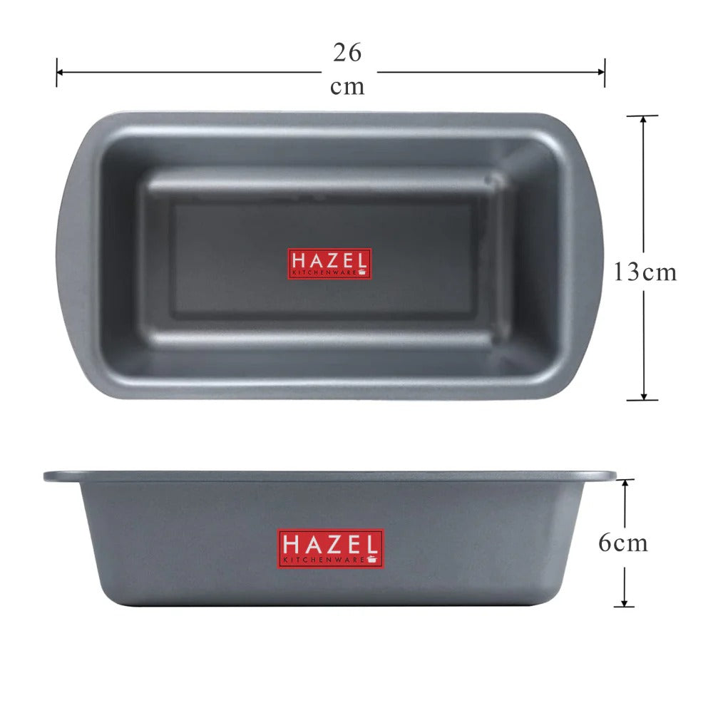 Hazel Aluminium Bread Mould 1050ml Oven Safe Baking Tin