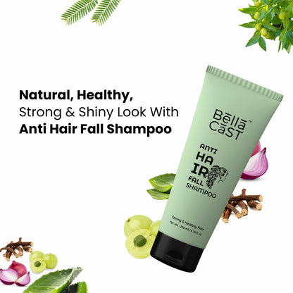 Bella Cast Anti Hair Fall Shampoo – For Strong & Healthy Hair | 200 ml