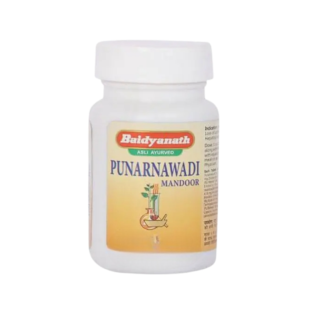 Baidyanath Punarnavadi Mandoor Tablets
