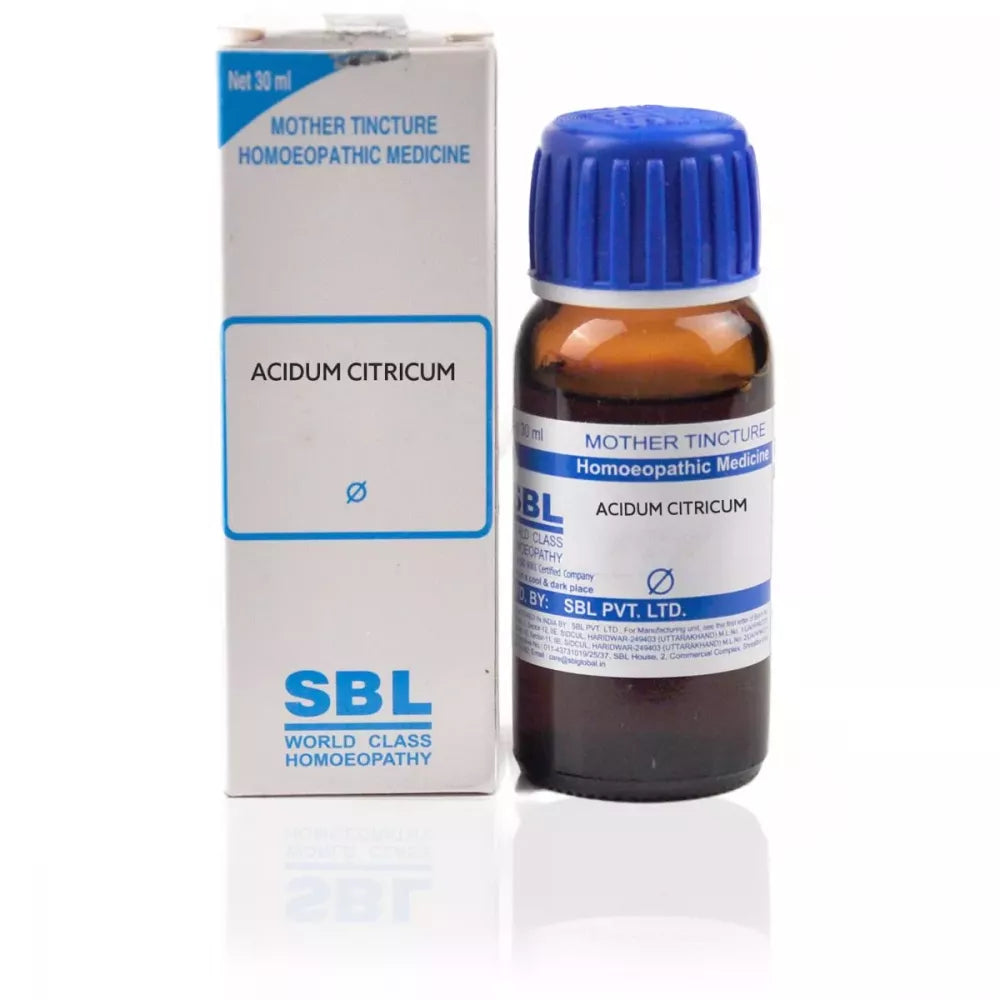 SBL Homeopathy Acidum Citricum Mother Tincture Q