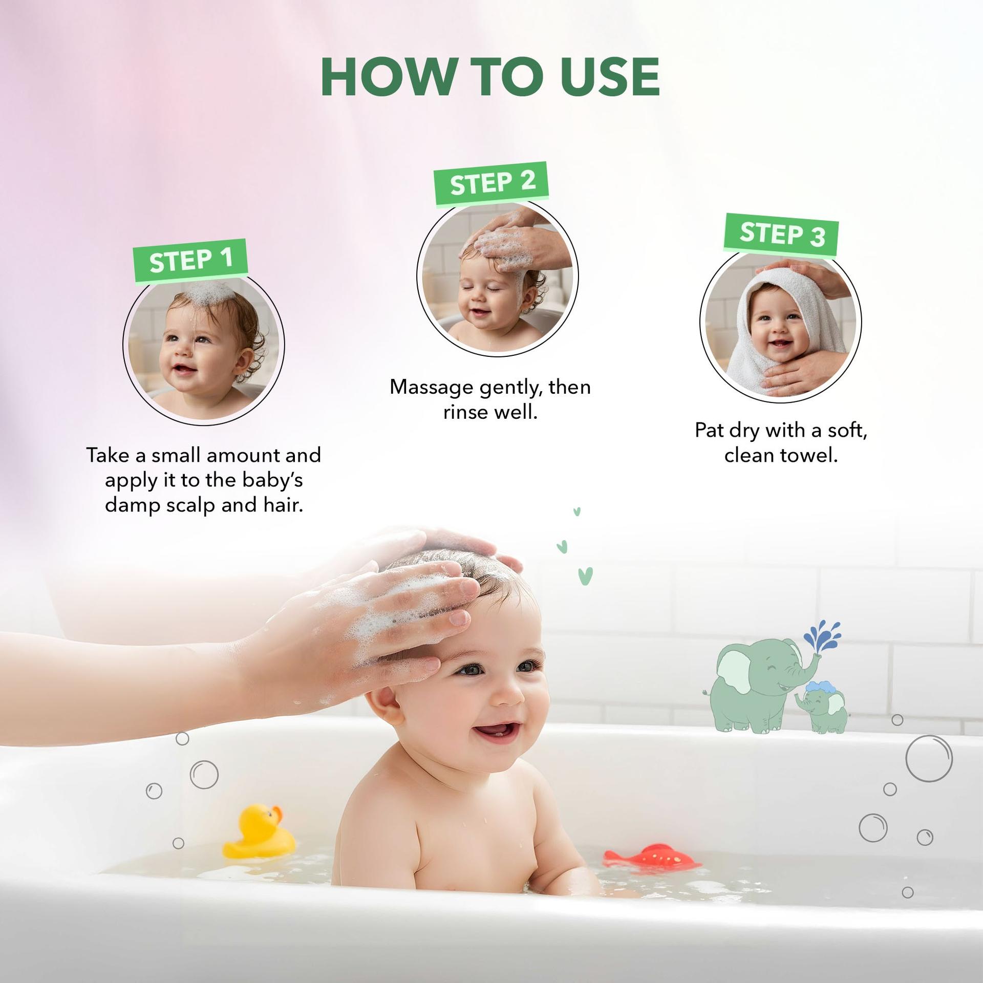 The Moms Co Natural Baby Shampoo - 200 ml
