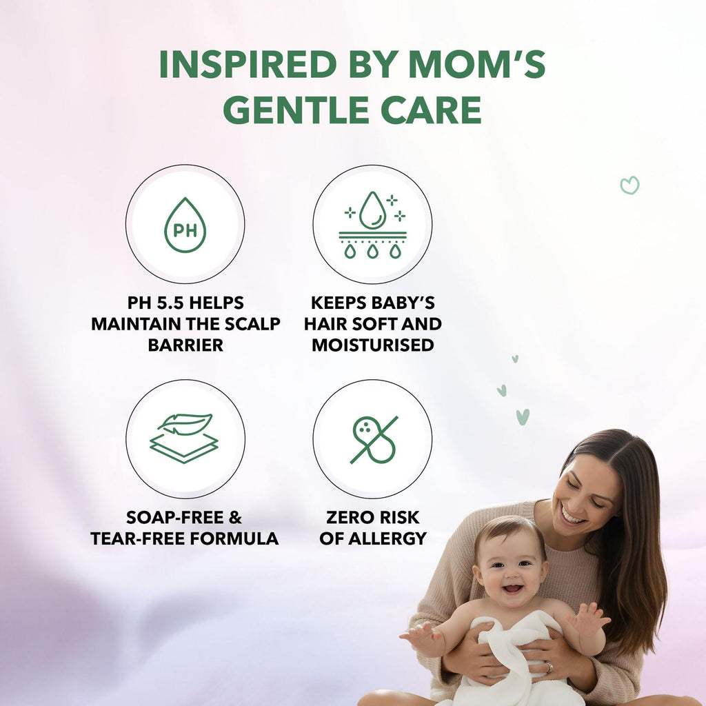 The Moms Co Natural Baby Shampoo - 200 ml