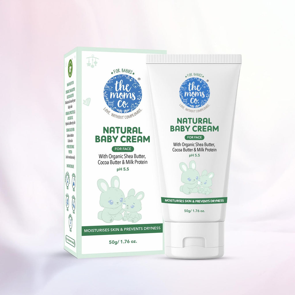 The Moms Co Natural Baby Cream (For face) - 50 Gms