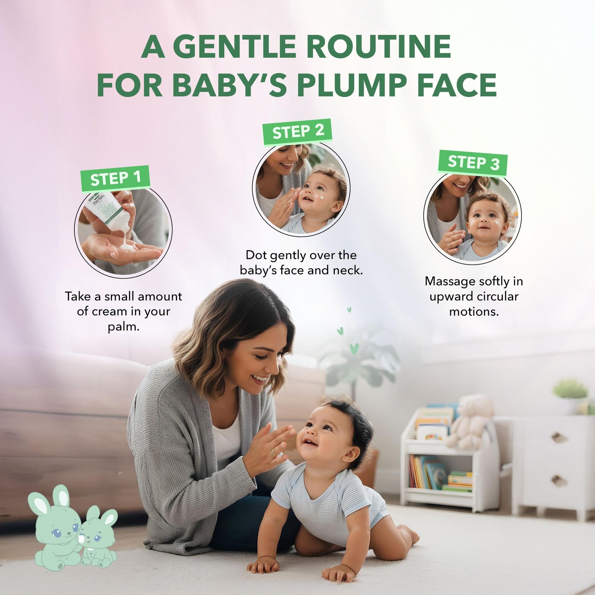 The Moms Co Natural Baby Cream (For face) - 50 Gms