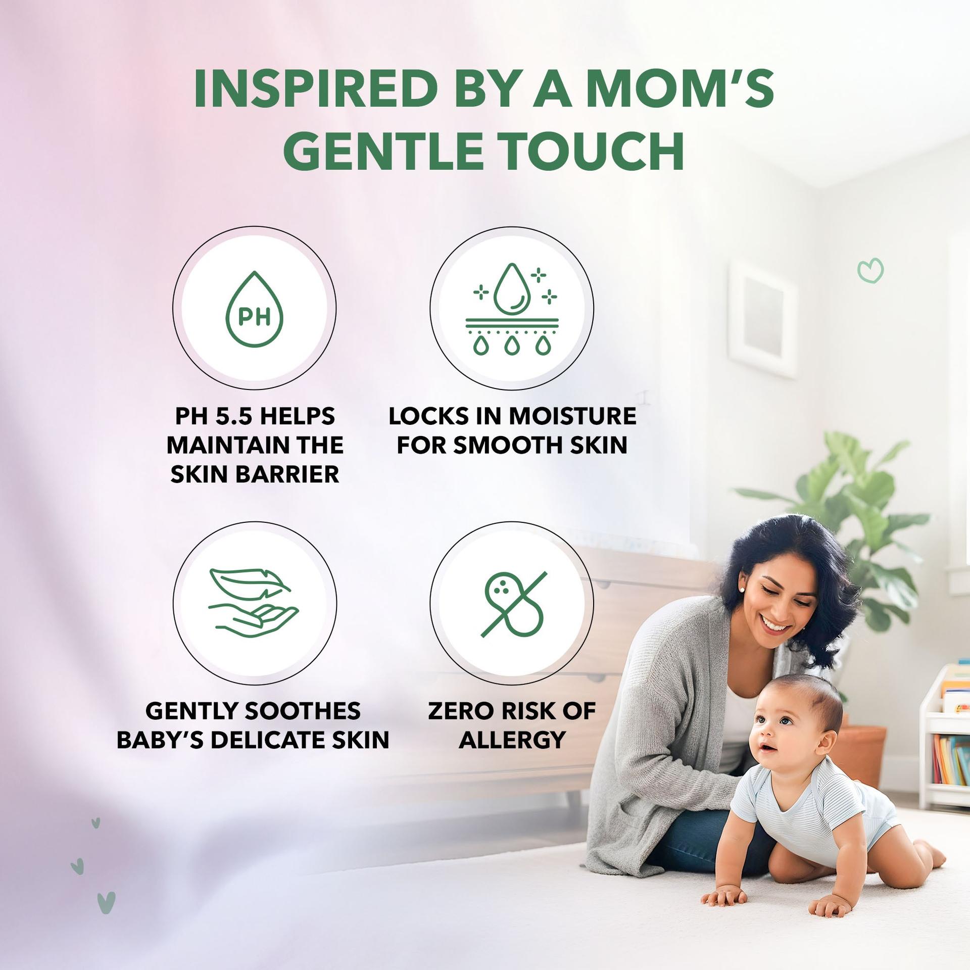The Moms Co Natural Baby Lotion - 200 ml