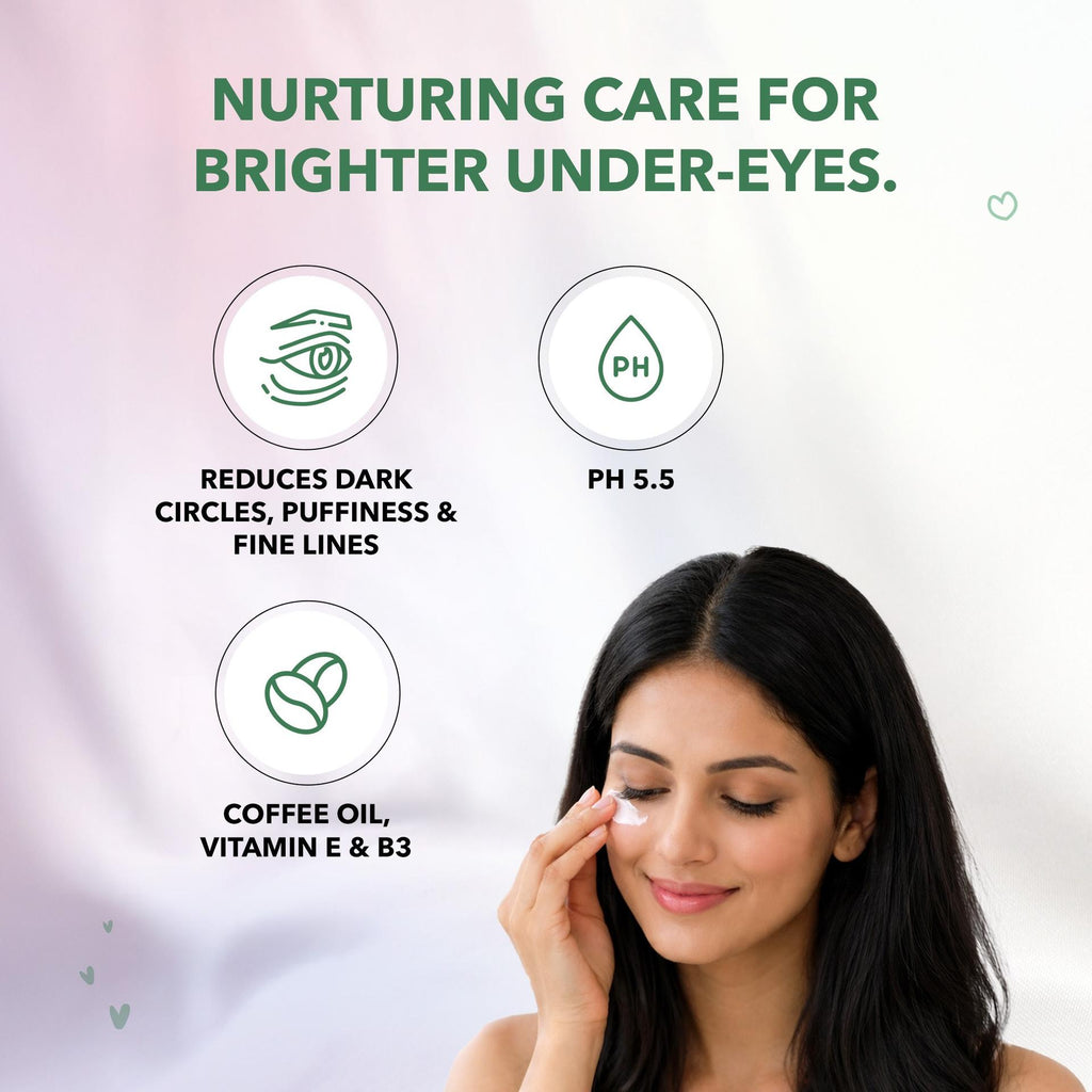 The Moms Co Natural Vita Rich Under eye cream - 15 Gms